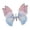 Purple-PP-home supplies, variant on LEFTHIGH Home 3.9in Moving Hairpin Butterfly Clips for Girls Women Rhinestone 3D Flying Hair Accessories Party Home Decor
