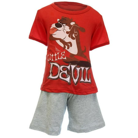 Looney Tunes - Little Devil Taz Toddler 2 Piece (Baby Looney Tunes May The Best Taz Win)