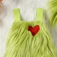 thumbnail image 5 of IWEMEK Newborn Baby Romper Sleeveless Plush Bodysuit Lovely Christmas Cosplay Outfits Fancy Comfy Trendy Jumpsuit 1-6T, 5 of 7