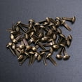 thumbnail image 2 of 100 Pcs Attaches en Papier, Brads Ronds en Métal pour Bricolage 4.5x8mm (Bronze), 2 of 7