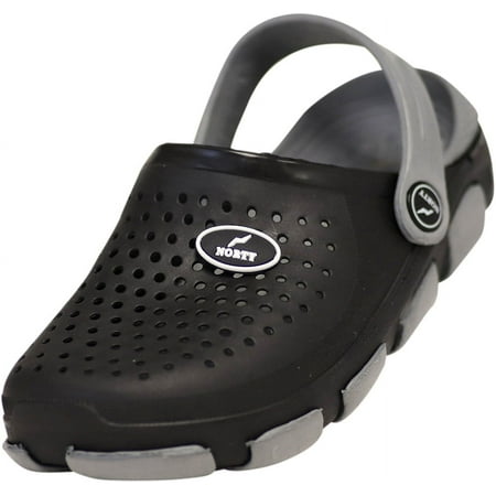 Norty Boy s & Girl s Unisex Toddler Clog Shoes Fun Slip-On Sandal Slippers for Kids