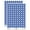 Dark Blue, variant on One Half Fun Text 200+ Round Stickers - Rainbow - Gloss Finish - 0.50" Size