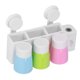 thumbnail image 4 of Organizador De Cepillos De Dientes, Gran Espacio De Almacenamiento, Soporte Resistente Para Cepillos De Dientes Montado En La Pared Con Ventosa Para El Hogar Y El Baño ANGGREK Otros, 4 of 8
