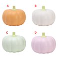 thumbnail image 2 of Fruit Plate Plastic Candy Tray Double Layer Plate Pumpkin Pumpkin Vegetable Fruit Holder For Home, Orange Electronicheart, 2 of 9