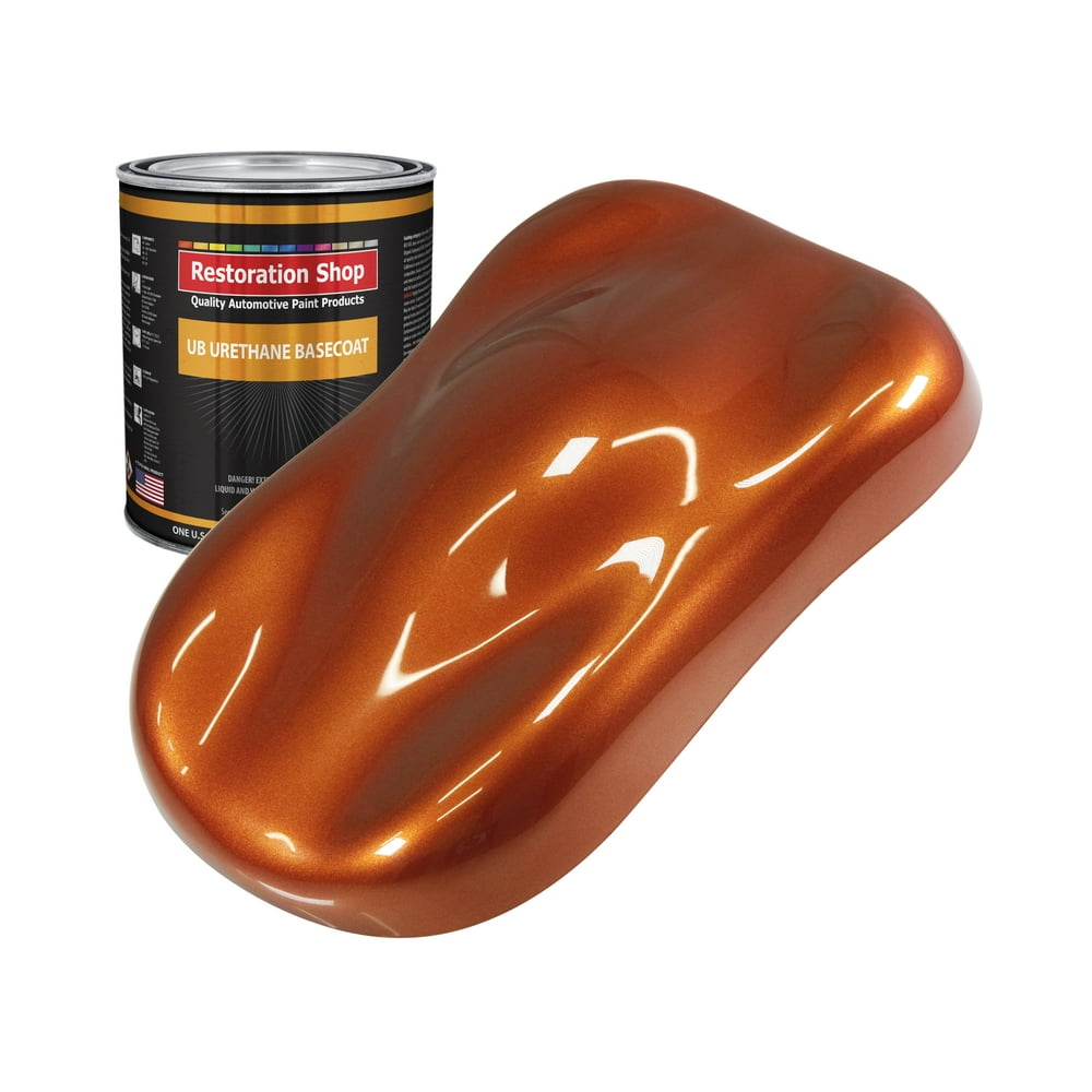Inferno Orange Pearl Metallic 1 Quart URETHANE BASECOAT Car Auto Body