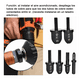 thumbnail image 4 of Kit Expansor  Bloosom Para Tubo Cobre Perforación Taladro Eléctrico 6 Pzas Negro, 4 of 4