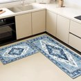 thumbnail image 5 of Kitchen Rugs Sets of 3 Non Slip Washable Kitchen Mats for Floor, Waterproof Kitchen Runner Rug, Floor Mat Carpet for Entryway, Laundry, Sink, Hallway, Bathroom, 5 of 12
