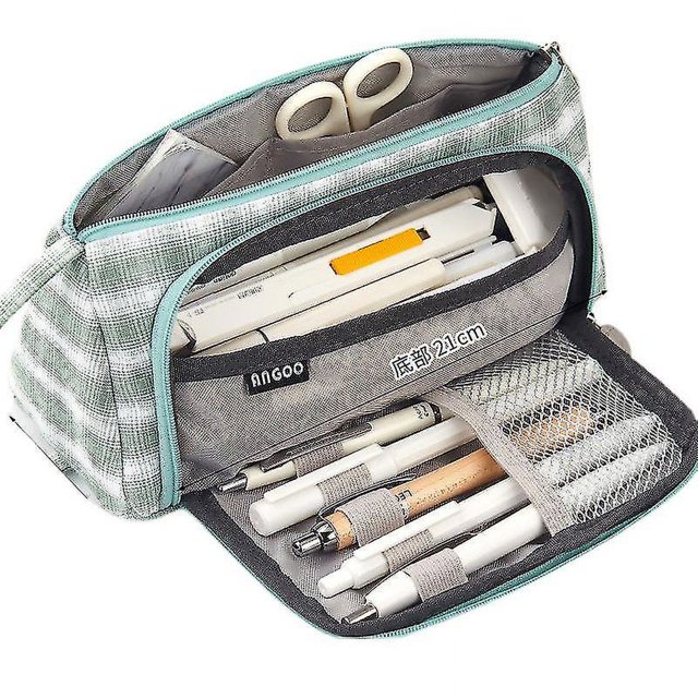 Estuche para lápices YONGSHENG gran capacidad bolsa de almacenamiento grande de lona