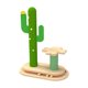 thumbnail image 1 of Juguete para rascar gatos, árbol para trepar, centro de actividades, juguete interactivo para mascotas con flor, 1 of 9