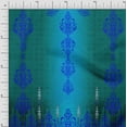 thumbnail image 1 of Soimoi Cotton Voile Fabric Paisley Panel Decor Fabric Printed Yard 56 Inch Wide, 1 of 3