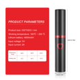thumbnail image 2 of stanreset Profession Portable Hair Straightener Curler Tourmaline Ceramic Curling Iron Household Styling Tool, 2 of 6
