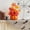 B, variant on Fall Pumpkin Table Centerpiece, Artificial Pumpkin Floral Arrangement with Maple Leaves Sunflowers Berries for Thanksgiving Halloween Mantel Dining Table Entryway Autumn Home Decorations