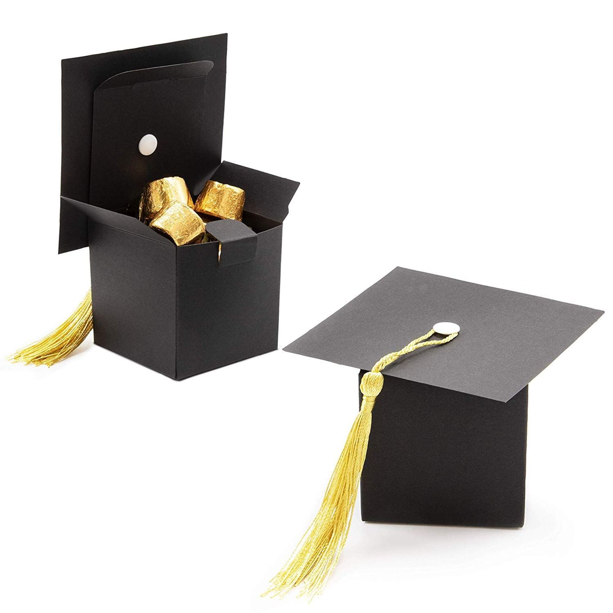 36 Packs Graduate Cap Treat Boxes Graduation Party