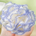 thumbnail image 3 of Uiz Merueh Shower Loofah Bath Essentials Bath Shower Loofah for Men, Women, Shower Pouf with Soft Mesh for Exfoliating Body, 3 of 6