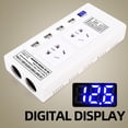 thumbnail image 4 of Inversor DC 12V 220V, pantalla LED, convertidor de enchufe , convertidor automático, inversor, para arrancadores , - 12V Blanco 12V Yotijar Inversor convertidor automático, 4 of 10