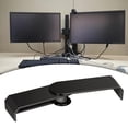 thumbnail image 6 of Kokiya Double Monitor Stand for Desk Kitchen Countertop Storage Rack Computer Stand Black, 6 of 9
