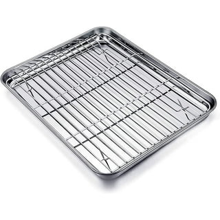 Alpine Cuisine Half Sheet Aluminum Baking Tray 18-inch - Rimmed