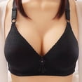 thumbnail image 2 of Bra Large Size Thin Without Ring Comfortable And Breathable Traditional Three Of Buckle Bra, 2 of 9