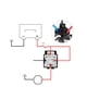 thumbnail image 5 of Juego de 6 piezas de repuesto para interruptor de relé de fusibles de 4 pines para vehículos automotrices. 24 V, 5 of 6