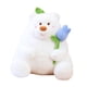 thumbnail image 5 of Oso de peluche para niños con rosa, peluche suave para San Valentín blanco 35cm, 5 of 9