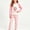 Pink, variant on Spazoro Toddler Kids Girls 2PC 100% Cotton Ouifit Sets, Fall Winter Soft & Comfy Long Sleeve Cute Print Casual Shirts and Pants for Loungewear Pink Size 3-4T