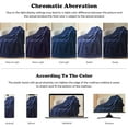 thumbnail image 4 of Super Soft King Blanket Dark Navy Premium Silky Flannel Fleece 3D Checkered Lightweight Bed Blanket All Season Use (Dark Navy Checkered, King(90"x110")), 4 of 5