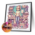 thumbnail image 3 of 5D DIY Kit para Niña Del Arte Artesanal 40x40cm, 3 of 8
