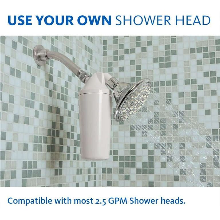 Aquasana Aq4100Nsh Deluxe Shower Water Filter System For