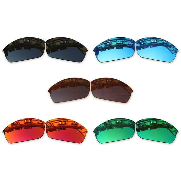Vonxyz 5 Pack Polarized Replacement Lenses for Oakley Flak Jacket Sunglasses