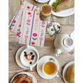 thumbnail image 4 of Purple Pink Spring Floral Kitchen Dish Towels for Drying Dishes Set of 3, Colorful Summer Flowers Botanical Waffle Weave Microfiber Hand Tea Bathroom Towels Quick Dry & Absorbent Towel 15.7x23.6, 4 of 7