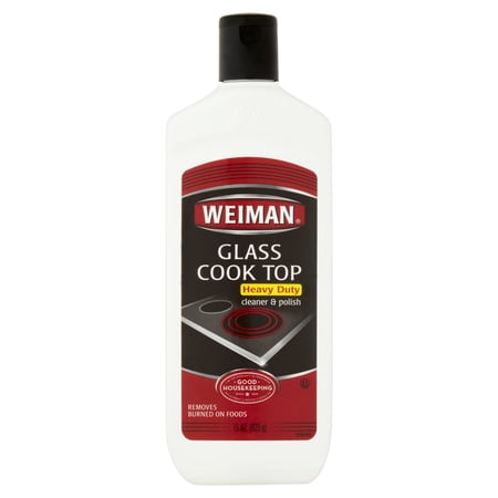 1pk Weiman Glass Cook Top Heavy Duty Cleaner u0026 Polish - 10 oz 7306
