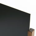 thumbnail image 5 of M&T Displays Contemporary Desktop Menu Holder with Chalkboard, Portrait Table Top Sign Holder, Ad Frame for Restaurant, Store, Office, Wedding, Party, Event (2 Pack) (Dark Wood, 8.5x11), 5 of 7