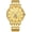 Steel Band, variant on Mens Automatic-Self-Wind Luxury Dragon and Phoenix Series Skeleton Stainless Steel Gold-Tone Wrist-Watch