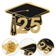 thumbnail image 2 of 5 broches de sombrero de graduación de 2025, accesorios para la temporada de graduación, insignia de birrete de graduación, broche de aleación, pin de solapa conmemorativo de graduación., 2 of 7