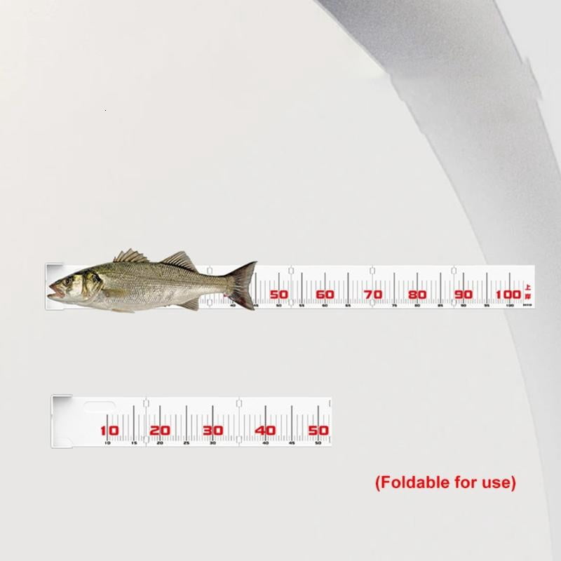CEORPER 100cm/140cm Measuring Tape Fishing Essential Foldable Fish Tape Measure