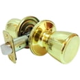 thumbnail image 1 of Tru-Guard Medium Tulip Knob Passage Lockset, Polished Brass, 1 of 1