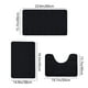 thumbnail image 3 of Juego de alfombrillas de baño de espuma suave | 3 alfombrillas de baño con base antideslizante | Ultraabsorbentes y lavables a máquina | Alfombrillas modernas para inodoro y ducha, 3 of 6