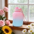 thumbnail image 4 of 1200ml Water Bottle Large Gallon Water Jug with Handle - Wide Mouth Drinking Hole BPA Free Perfect for Outdoor Sports, Gym, Camping, 4 of 6