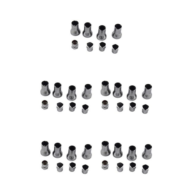 Transemion Tire Caps Handy Installation Workmanship Dust-proof Right Front Valves Car Supplies Protective Covers Valve Stem 5Set