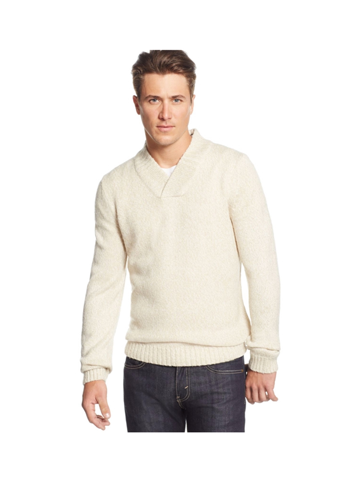 wide neck sweater mens