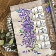 thumbnail image 6 of Purple Lavenders Wall Art Inspirational Canvas Picture for Bathroom Wall Decor Bible Verses - God Says You are Painting Wall Décor for Bathroom Bedroom Office Framed Artwork 12x16 inch, 6 of 7