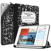 Fintie Case for 7.9" iPad mini 5th Gen 2019 Case - TPU SlimShell Cover with Pencil Holder, Composition Book