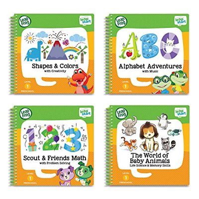 LeapFrog LeapStart Level 1 Preschool 4-in-1 Activity Book ...