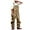 Yellow, variant on DDAPJ pyju Mens Work Bib Overalls Baggy Lightweight Jumpsuit Big and Tall Coveralls Loose Fit Cargo Workwear with Snaps Pockets