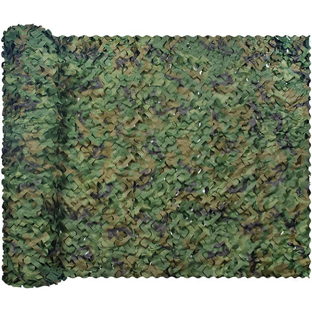Camo Netting Camouflage Net, Bulk Roll Sunshade Mesh Nets for Hunting