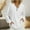 White, variant on Women's Spring Fall Winter Knit Jacket V-Neck Button Down Long Sleeve Base Layer Coat Casual Versatile Top for Daily Outdoor Wear