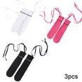 thumbnail image 2 of Godderr 3 Pairs Kids Toddler Girls Socks Knee High Socks Cotton Letter Socks Dress Socks for 3-12Y, 2 of 5