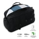thumbnail image 5 of TOTTO Maleta Deportiva - Bolsa de Viaje | Mediana | con Compartimiento para Zapatos SPA M Negro M, 5 of 9