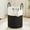 Black, variant on Laundry Basket, Woven Cotton Rope Laundry Hamper for Decor Storage of Dirty ClothesToys and Blankets in Bathroom, Baby Room and Living Room