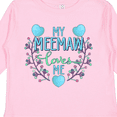 thumbnail image 4 of Inktastic My Meemaw Loves Me with Flowers and Hearts Boys or Girls Long Sleeve Toddler T-Shirt, 4 of 5